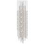 1_Andromeda 25"W 156.L Espresso Black LED Chandelier-Clear 3000/120" Cable