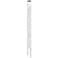 Andromeda 6"W 18.L Espresso Black Tall LED Chandelier-White 2700/120" Cable