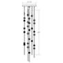 2_Andromeda 6"W 8.L Espresso Black Short LED Chandelier-Clear 2700/240" Cable more views