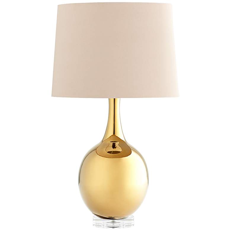 Image 1 Androneda Brass Ceramic Table Lamp
