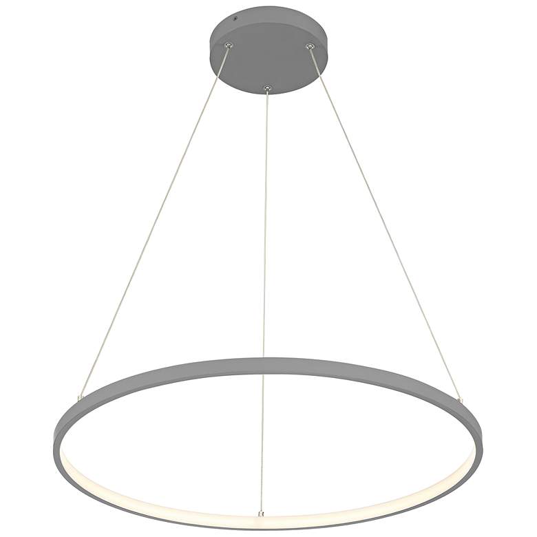 Image 4 Anello Dual Voltage 15.75" LED Pendant - Gray more views