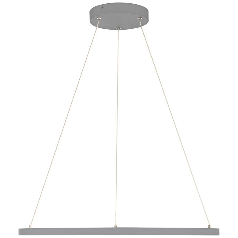 Image 6 Anello Dual Voltage 15.75" LED Pendant - Gray more views