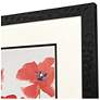 3_Anemone Study 32"W x 20"H Framed Art Set of 2 more views