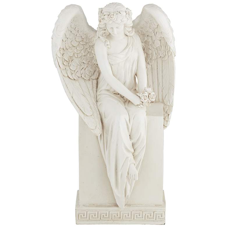 Image 1 Angel in Repose 12 3/4 inch High Statue