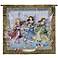 Angelic Trio 26" Wide Cotton Christmas Tapestry with Rod
