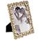 Angelique Gold and Pearl 5"x7" Photo Frame