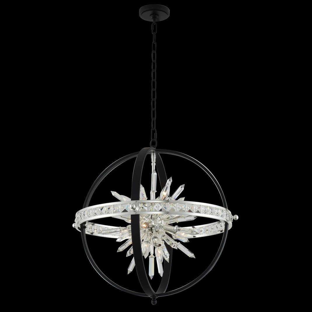 orb pendant chandelier