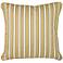 angelo:HOME 18" Square Merrigold Striped Decorative Pillow