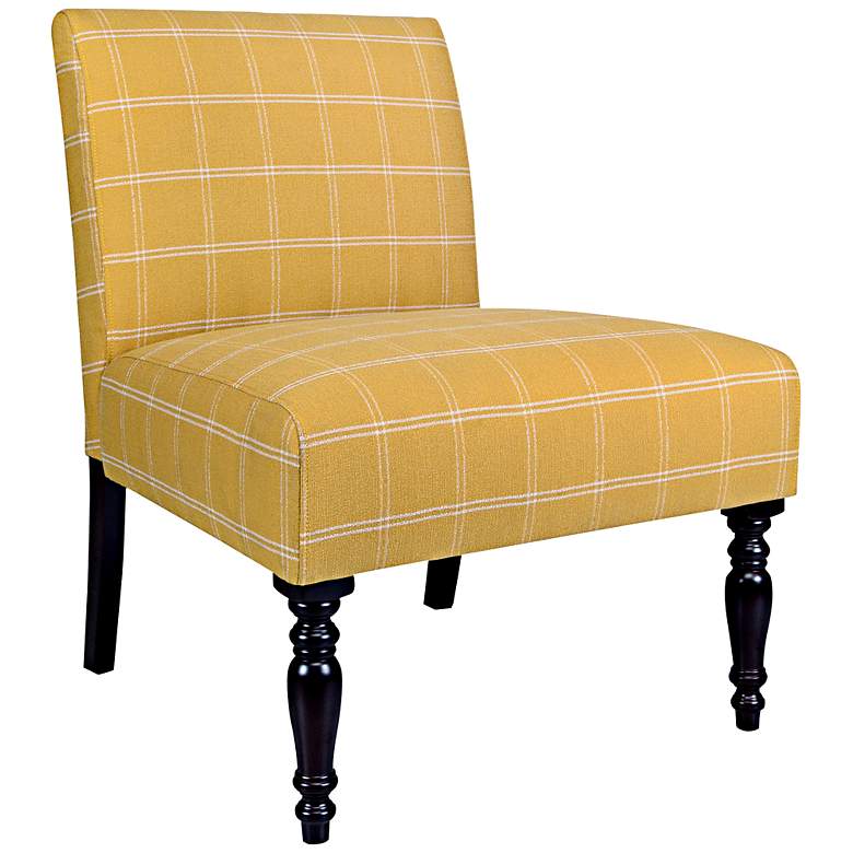 Image 1 angelo:HOME Bradstreet Mimosa Yellow Accent Chair