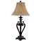 Angers 32.38" High 1-Light Table Lamp - Dark Bronze - Includes LED Bul