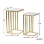 7_Angie Antique Gold Nesting End Tables Set of 2 more views