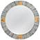 Angle 30"H Art Deco Styled Wall Mirror