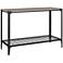 Angle Iron 44" Wide Driftwood Entry Sofa Table