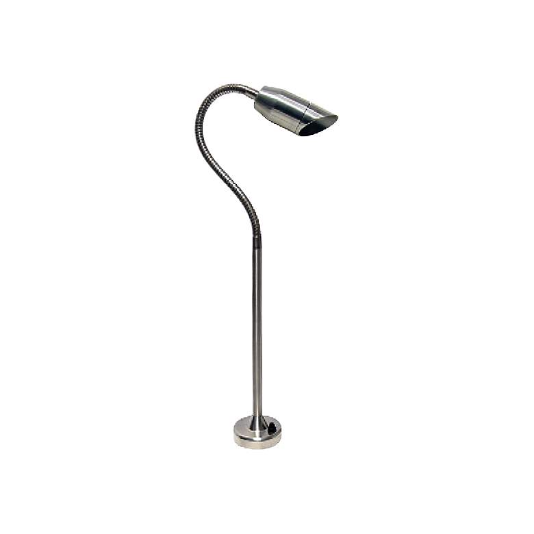 Image 1 Angled Bullet Stainless Steel LED Flex Deck Mount BBQ Light
