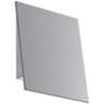 Angled Plane 7 3/4"H Textured Gray LED Outdoor Wall Light