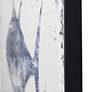 Thumbnail3 of Anglo Rustic Tuna 59" Wide Blue Canvas Wall Art more views