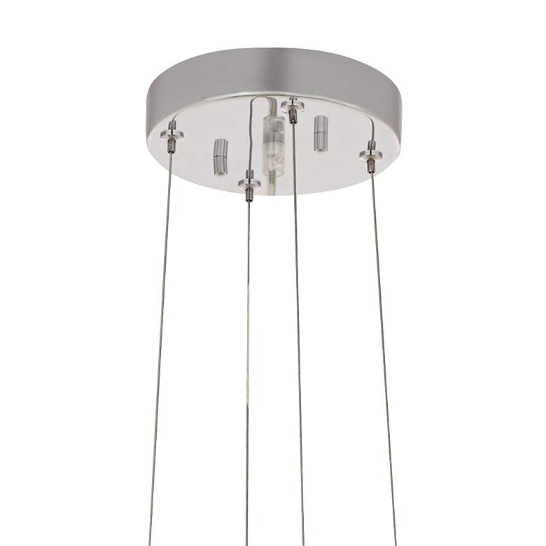 Image 6 Angotti 9-Light 19" Round Modern Luxe Crystal Chandelier more views