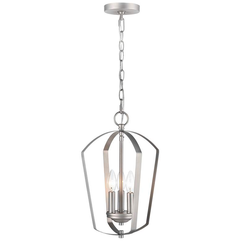 Image 5 Angus 12" Wide Rubbed Bronze 4-Light Mini Pendant more views