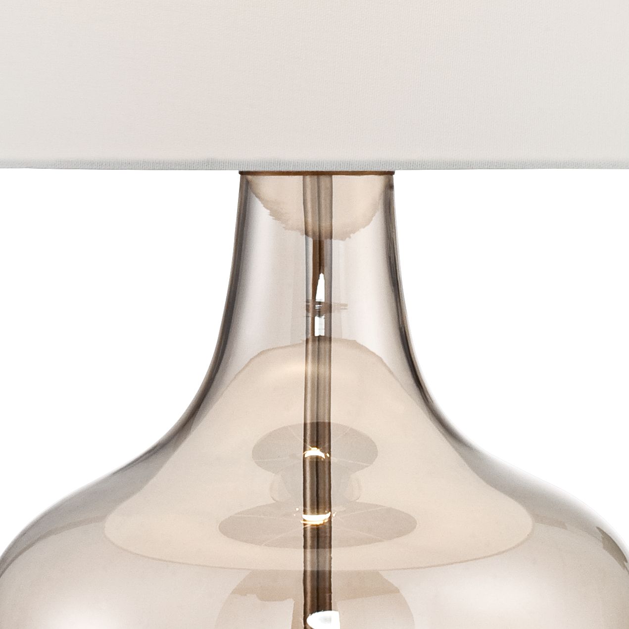 ania champagne glass jar table lamp