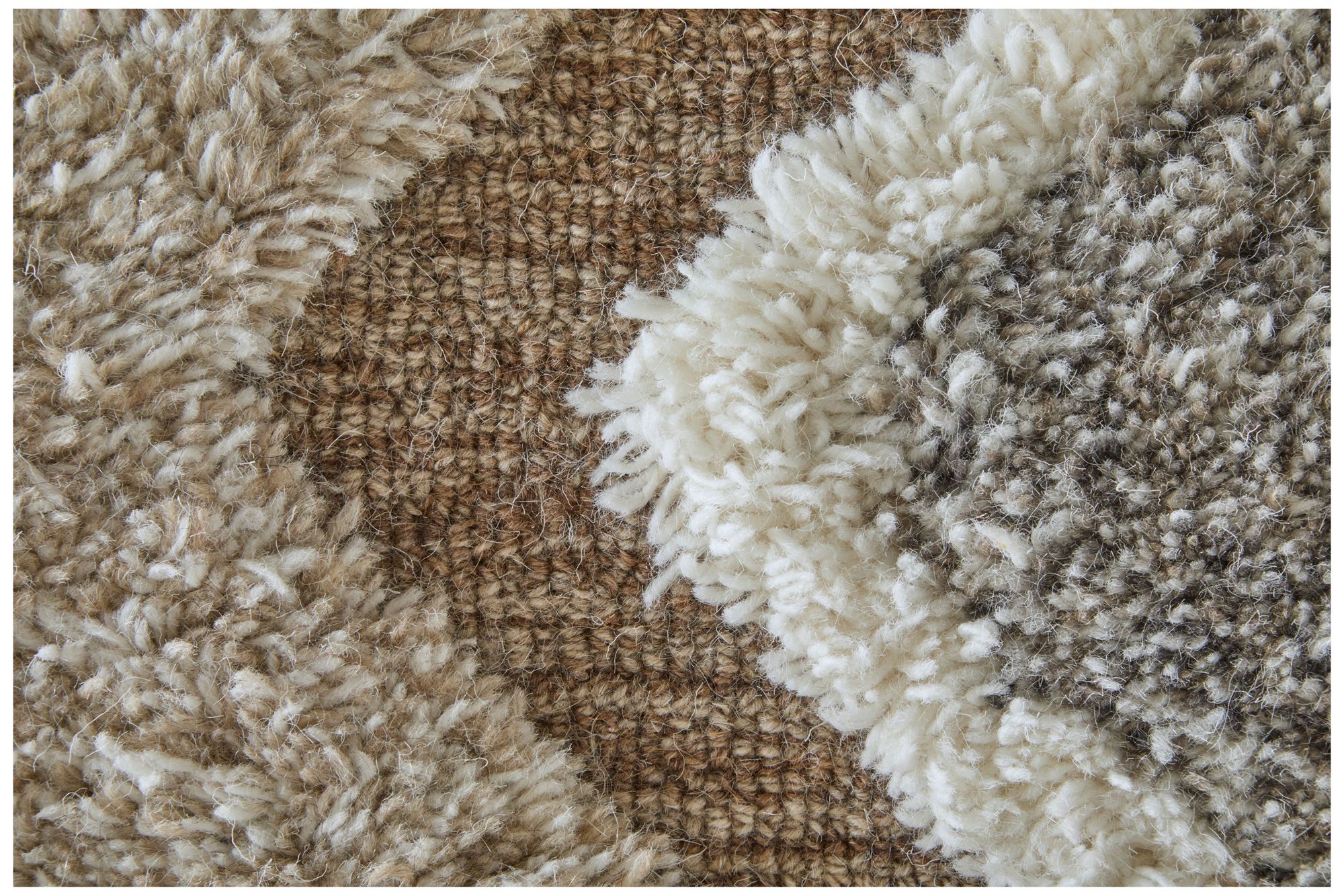 Image 6 Anica Geometric Hand Tufted Brown Area Rug 8A96F 4' x 6' more views