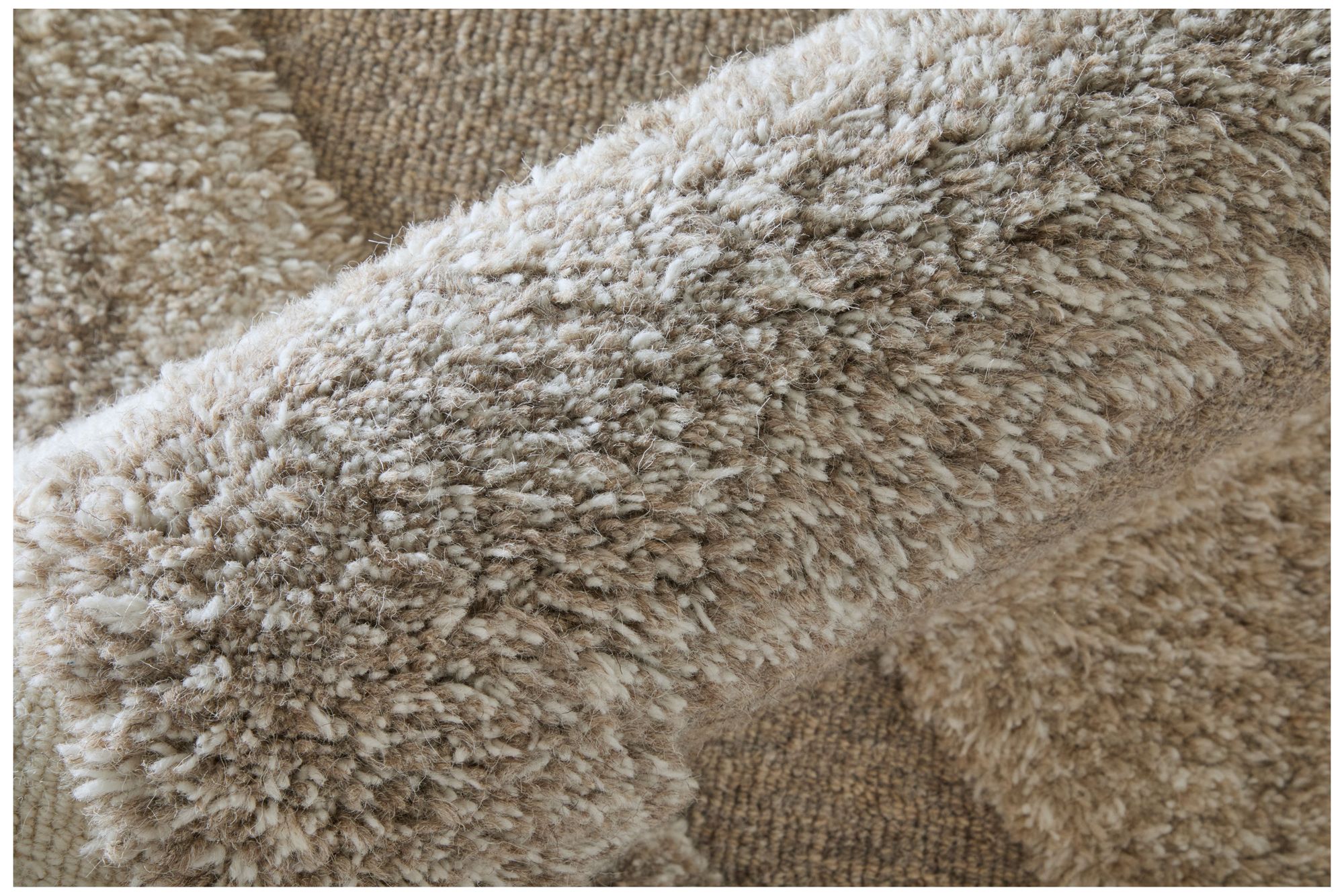 Image 5 Anica Geometric Hand Tufted Brown Area Rug 8A96F 8' x 10' more views