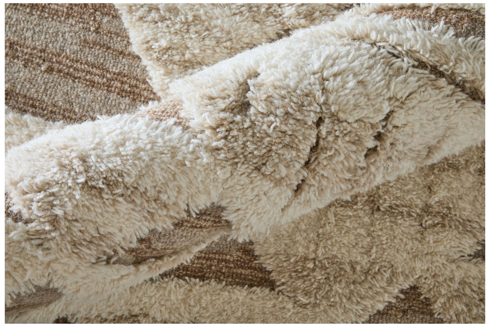 Image 5 Anica Geometric Hand Tufted Ivory Area Rug 8A97F 4' x 6' more views