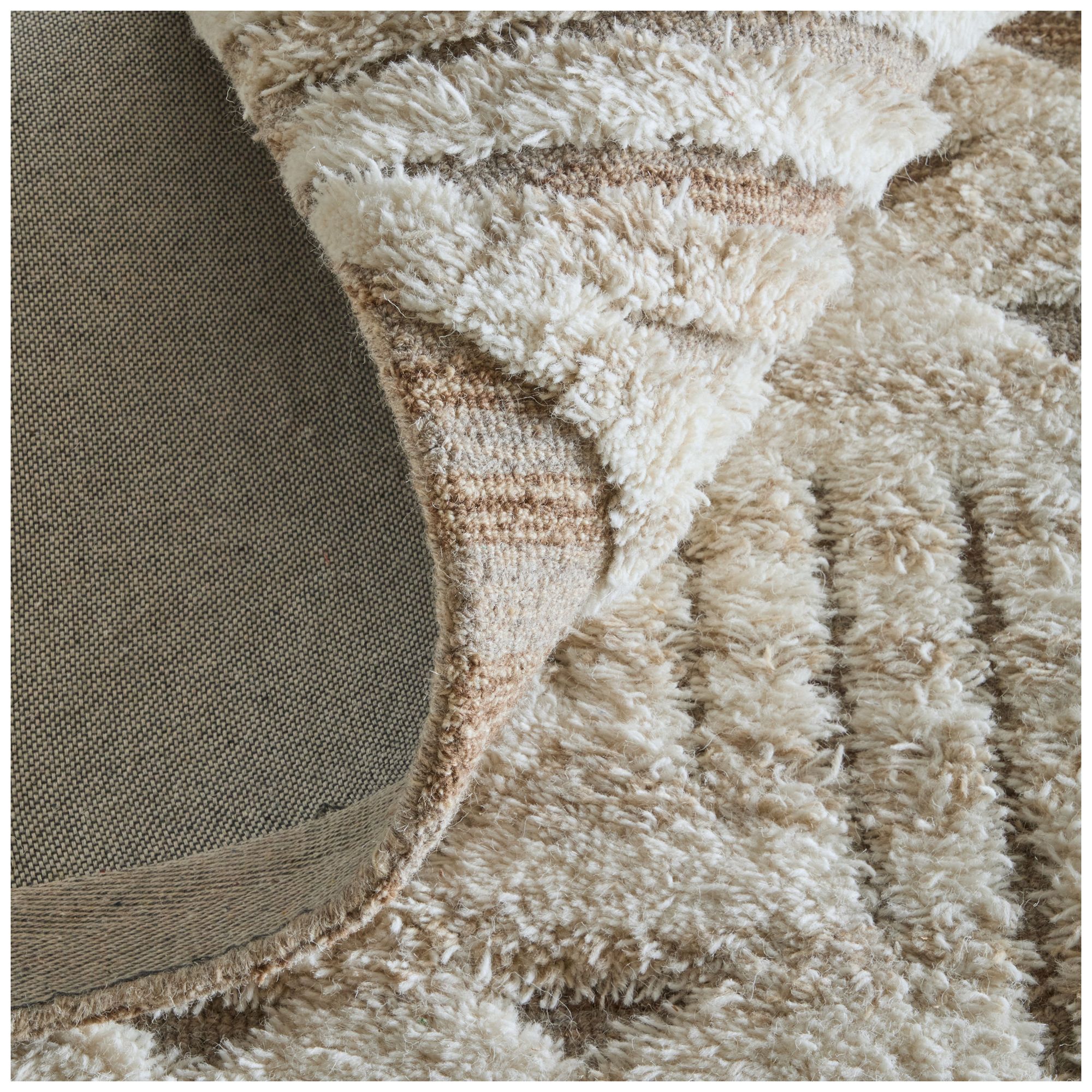 Image 7 Anica Geometric Hand Tufted Ivory Area Rug 8A97F 4' x 6' more views