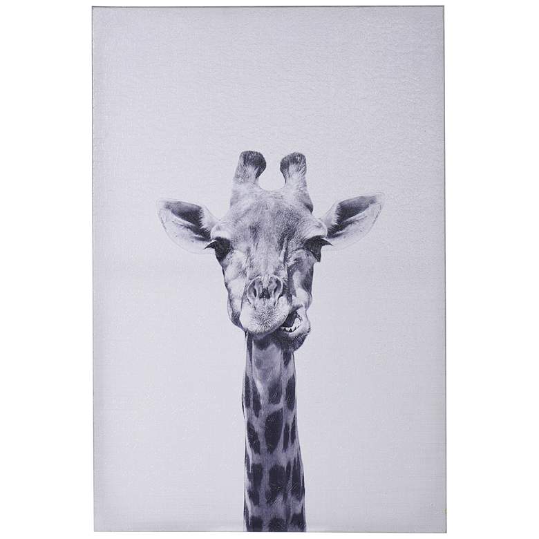 Image 1 Animal Portraits 36 inch High Giraffe Canvas Wall Art