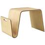 1_Anise 26 1/2" Wide Natural Ash Veneer Wood Side Table
