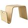 Anise 26 1/2" Wide Natural Ash Veneer Wood Side Table