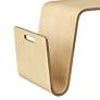 3_Anise 26 1/2" Wide Natural Ash Veneer Wood Side Table more views