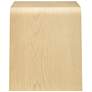 5_Anise 26 1/2" Wide Natural Ash Veneer Wood Side Table more views