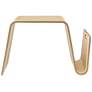 6_Anise 26 1/2" Wide Natural Ash Veneer Wood Side Table more views