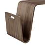 3_Anise 26 1/2" Wide Walnut Veneer Wood Side Table more views