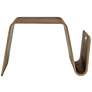6_Anise 26 1/2" Wide Walnut Veneer Wood Side Table more views