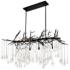 Anita 10 Light Chandelier With Black Finish