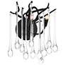 1_Anita 12" High Black 2-Light Wall Sconce