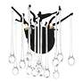 2_Anita 12" High Black 2-Light Wall Sconce more views