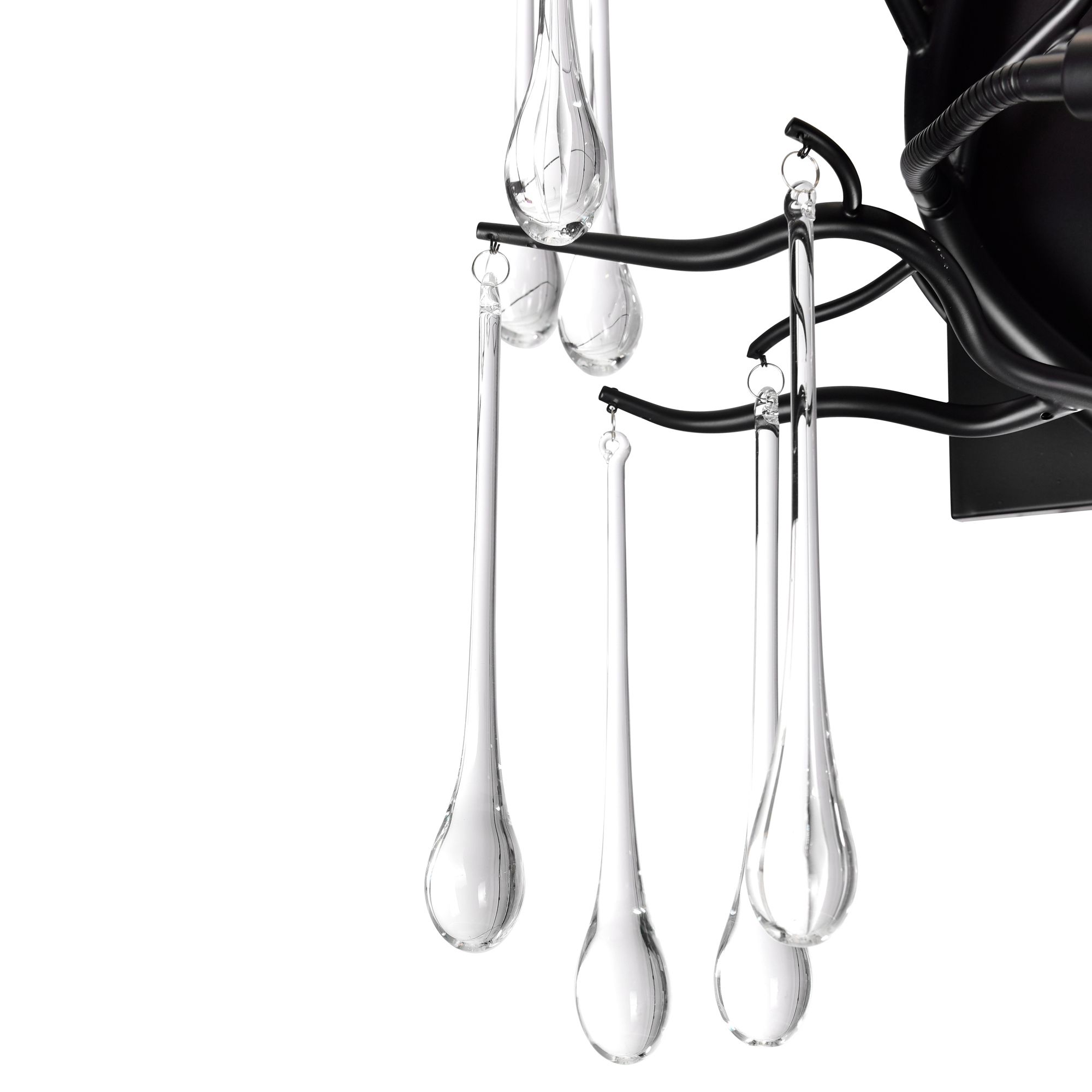 Image 4 Anita 3 Light Black Wall Sconce more views