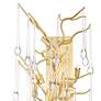 Thumbnail4 of Anita 3 Light Wall Sconce With Gold Leaf Finish more views