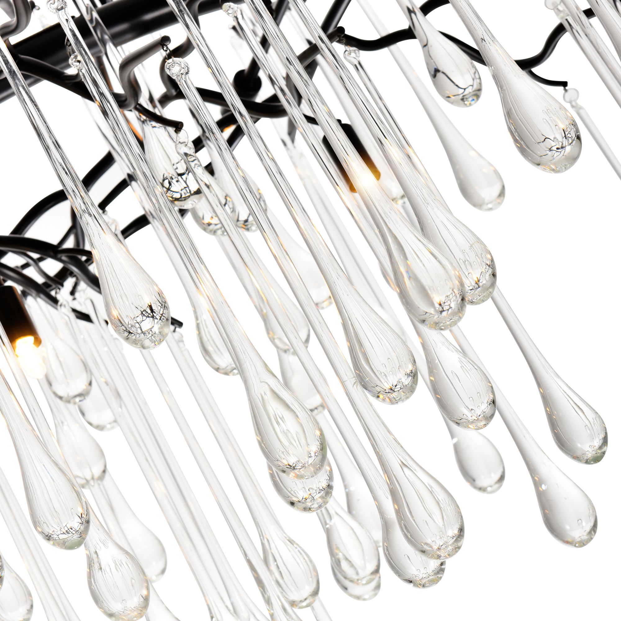 Image 5 Anita 6 Light Black Chandelier more views