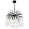 Anita 6 Light Chandelier With Black Finish