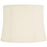 Anlier Cream Softback Drum Lamp Shade 14x16x12 (Washer)
