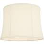 Anlier Cream Softback Drum Lamp Shade 14x16x12 (Washer)