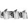 Annabel 24" Wide Polished Chrome 3-Light Bath Light
