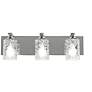 3_Annabel 24" Wide Polished Chrome 3-Light Bath Light more views