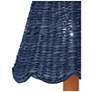 2_Annabelle Indigo Tapered Chandelier Shade 6x6x6 (Clip-On) more views