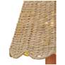 2_Annabelle Natural Tapered Chandelier Shade 4.25x6x6 (Clip-On) more views