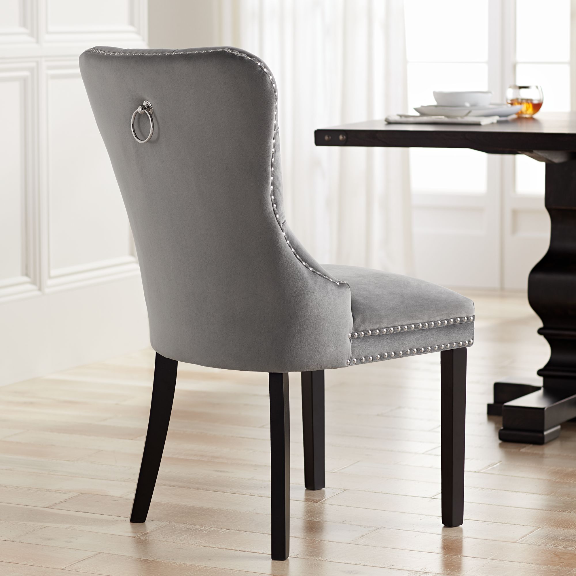 annabelle velvet dining chairs