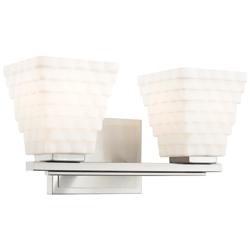 Annalise by Z-Lite Brushed Nickel 14 inch 2 Light Vanity